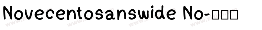 Novecentosanswide No字体转换